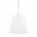 Hudson Valley 1 Light small Pendant 7614-AGB
